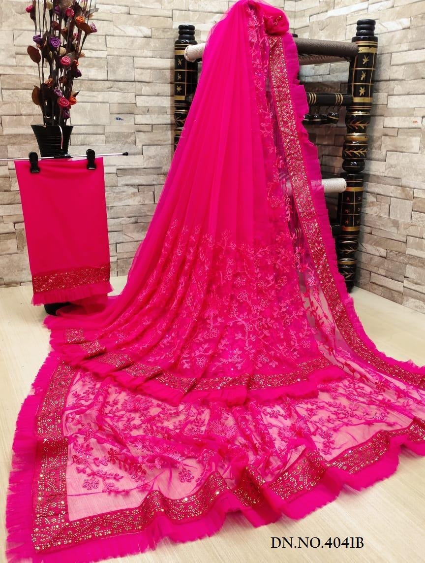 DF Net Saree 4011 Colors 2