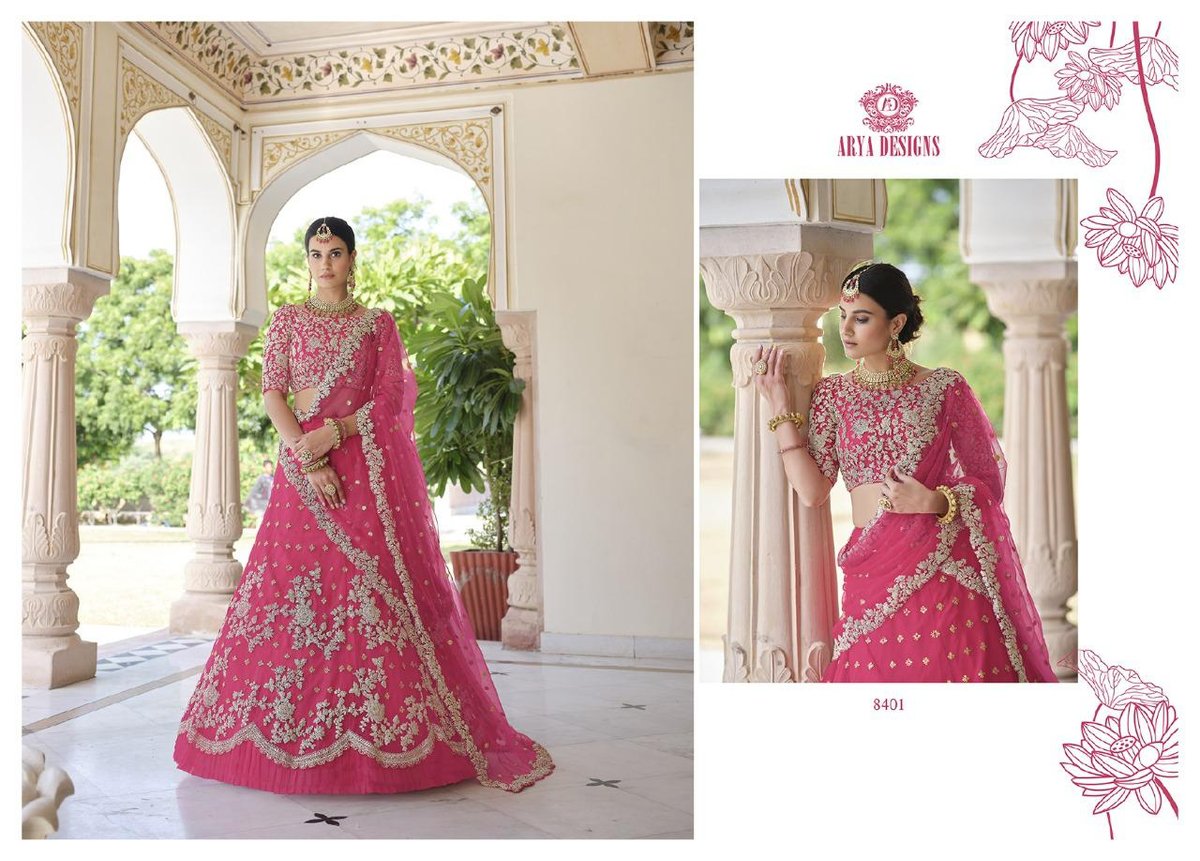 Arya Designs Cinderella Vol-11 8401-8408 Series 1