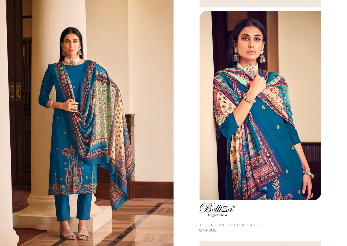 Belliza Designer Ibadat 810-001 to 810-008 Series 5