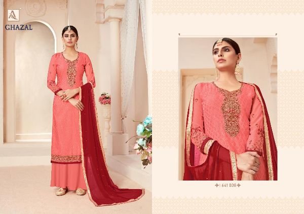 Alok Suits Ghazal 641-001 to 641-008 Series 8