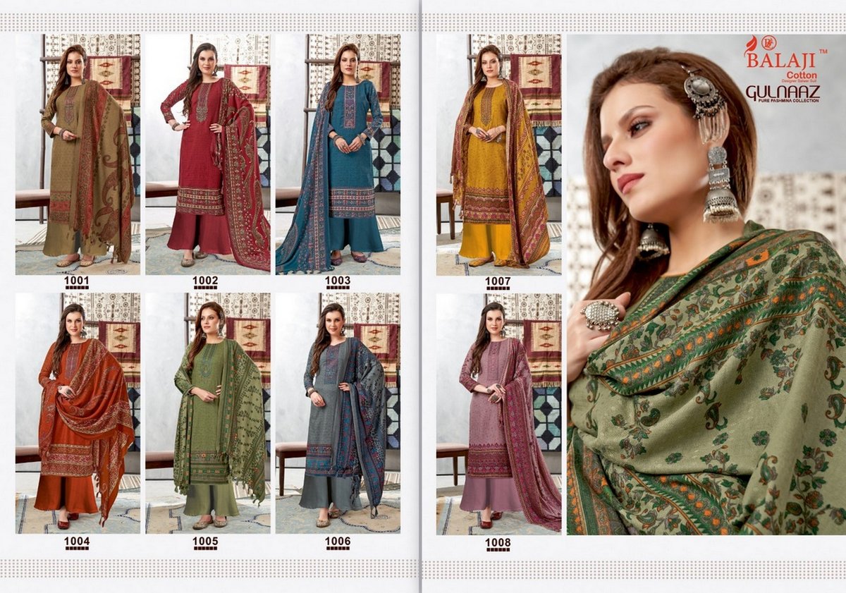 Balaji Cotton Gulnaaz 1001-1008 Series 9