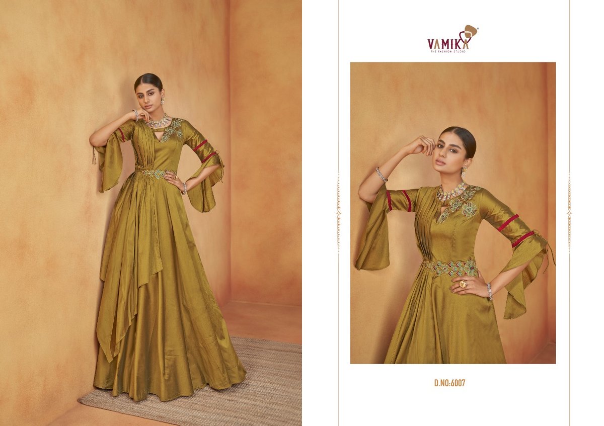 Vamika Fashion Pallavi Vol-1 6001-6008 Series 7