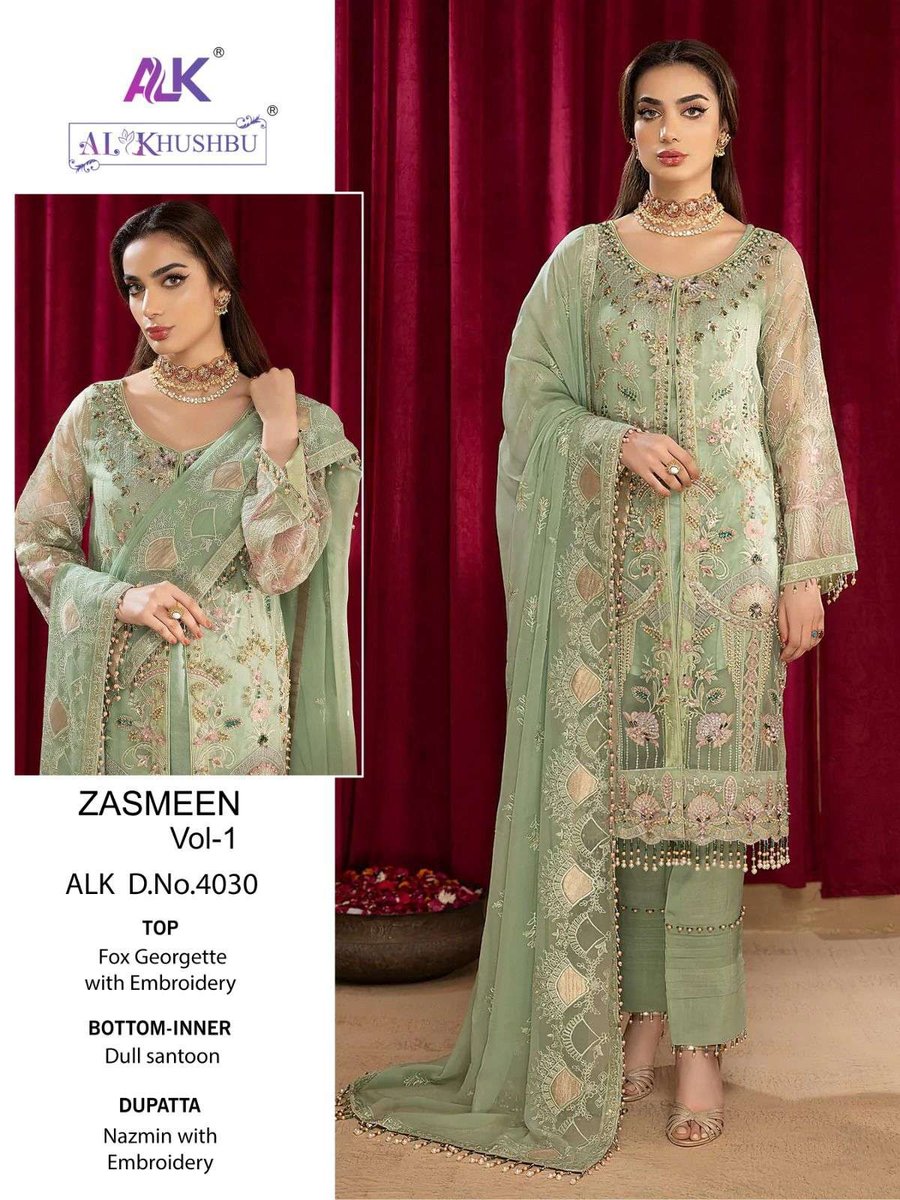 AL Khushbu Zasmeen Vol-1 4030-4033 Series 1