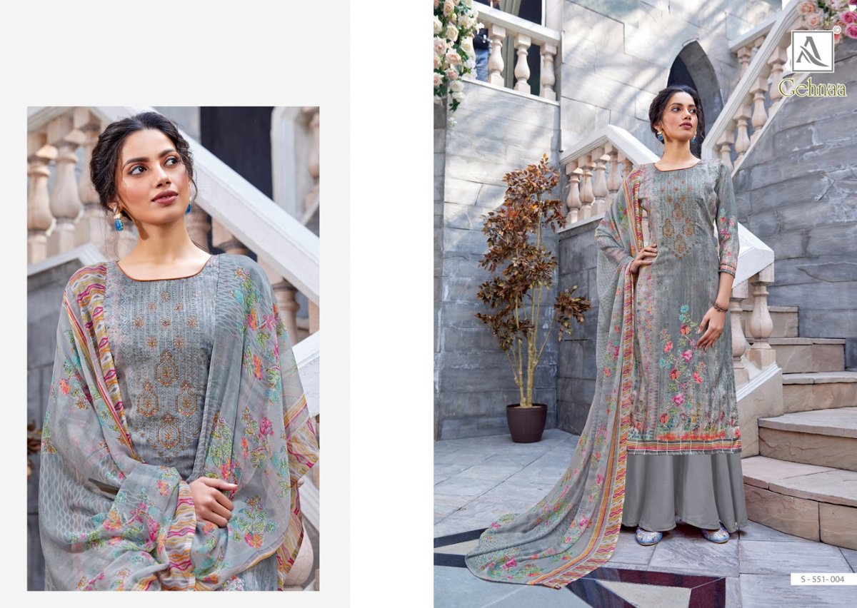 Alok Suits Gehnaa 551-001-551-010 Series 4