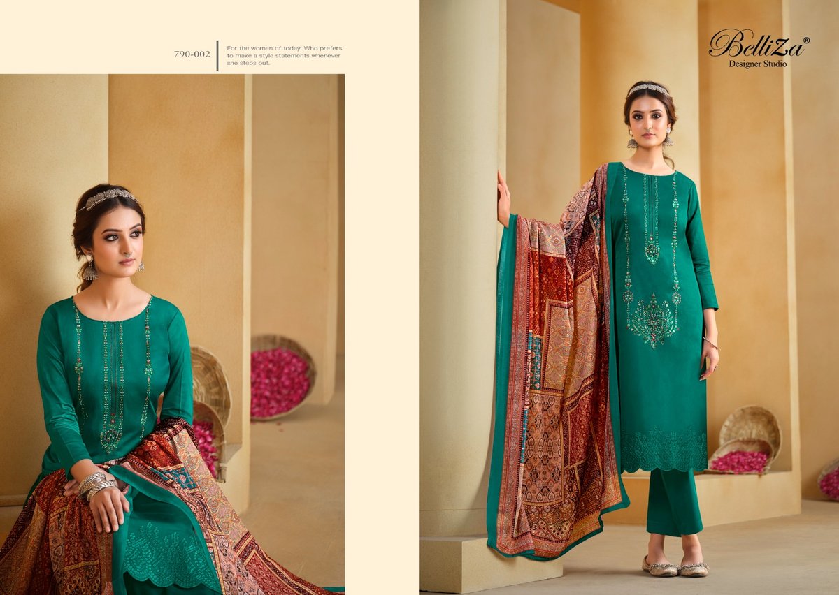 Belliza Designer Jashn E Ishq 790-001 To 790-008 Series 2