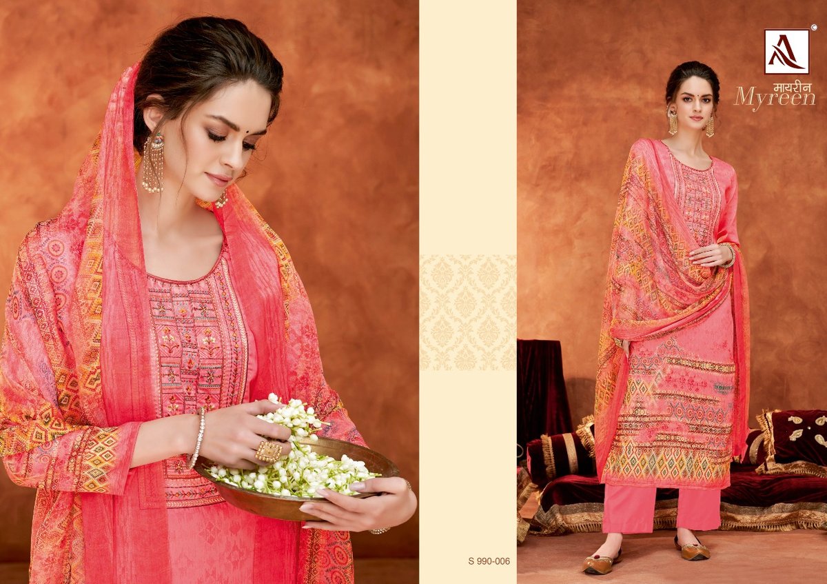 Alok Suit Myreen 990-001 to 990-006 Series 6