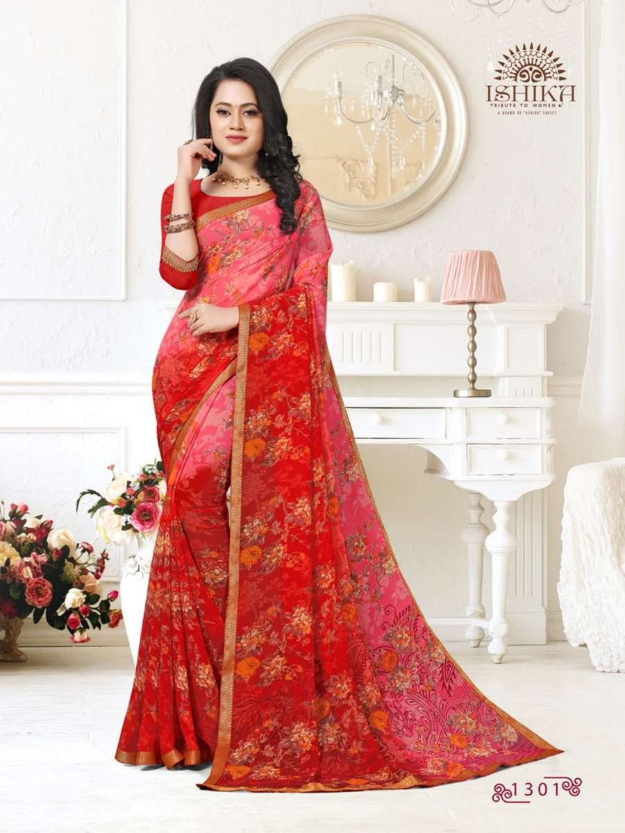 Ishika Sarees Megha 1301-1306 Series 1