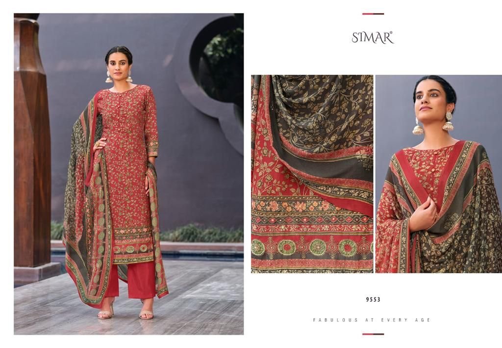 Glossy Simar Mahnoor 9549-9556 Series 5