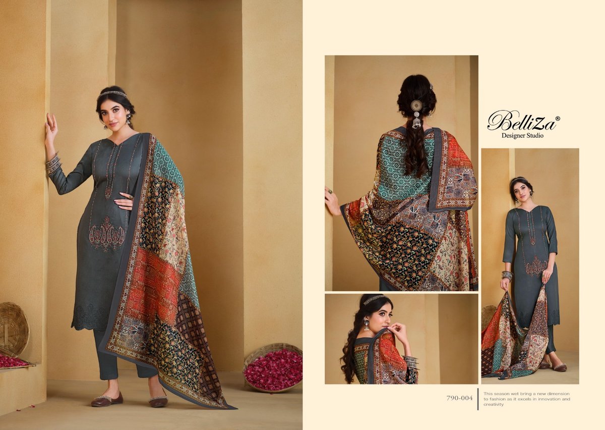 Belliza Designer Jashn E Ishq 790-001 To 790-008 Series 4