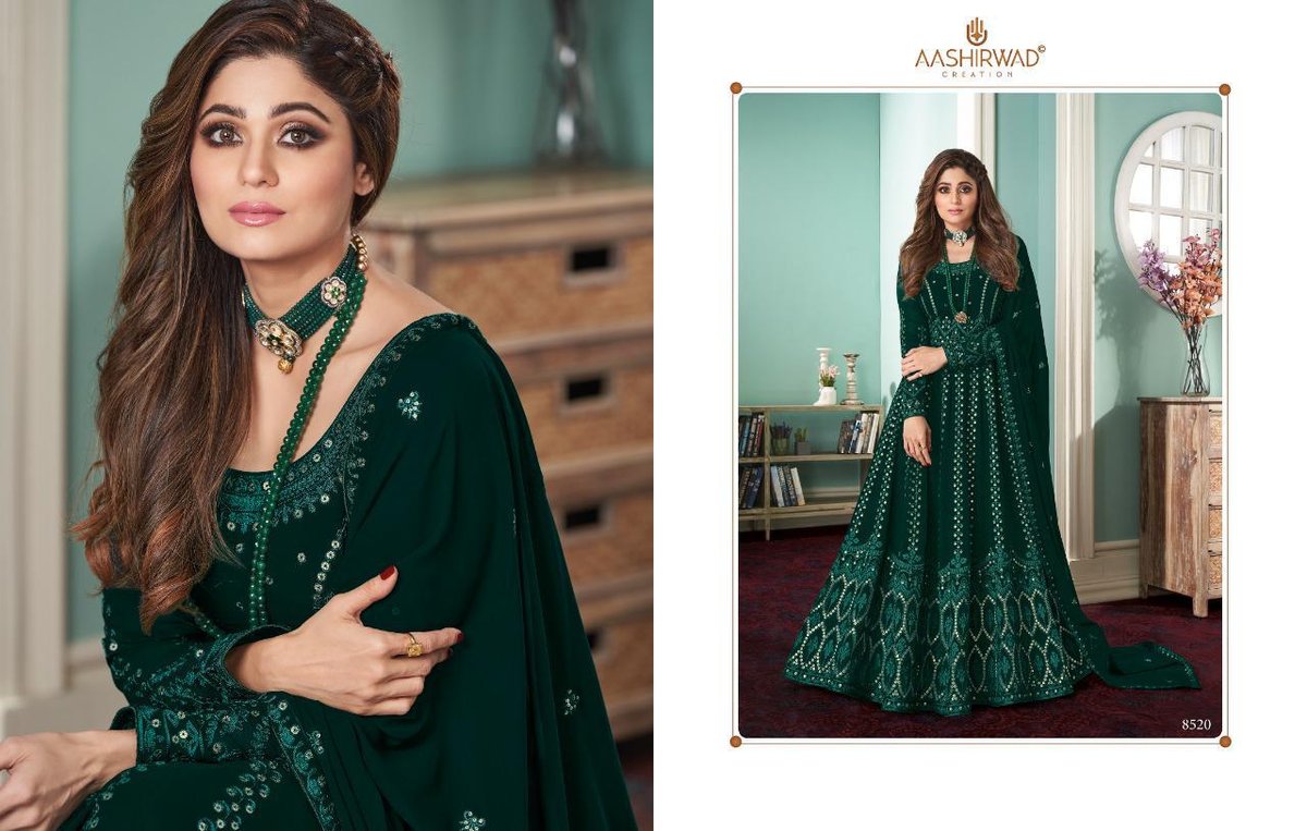 Aashirwad Creation Rose 8519-8523 Series 2
