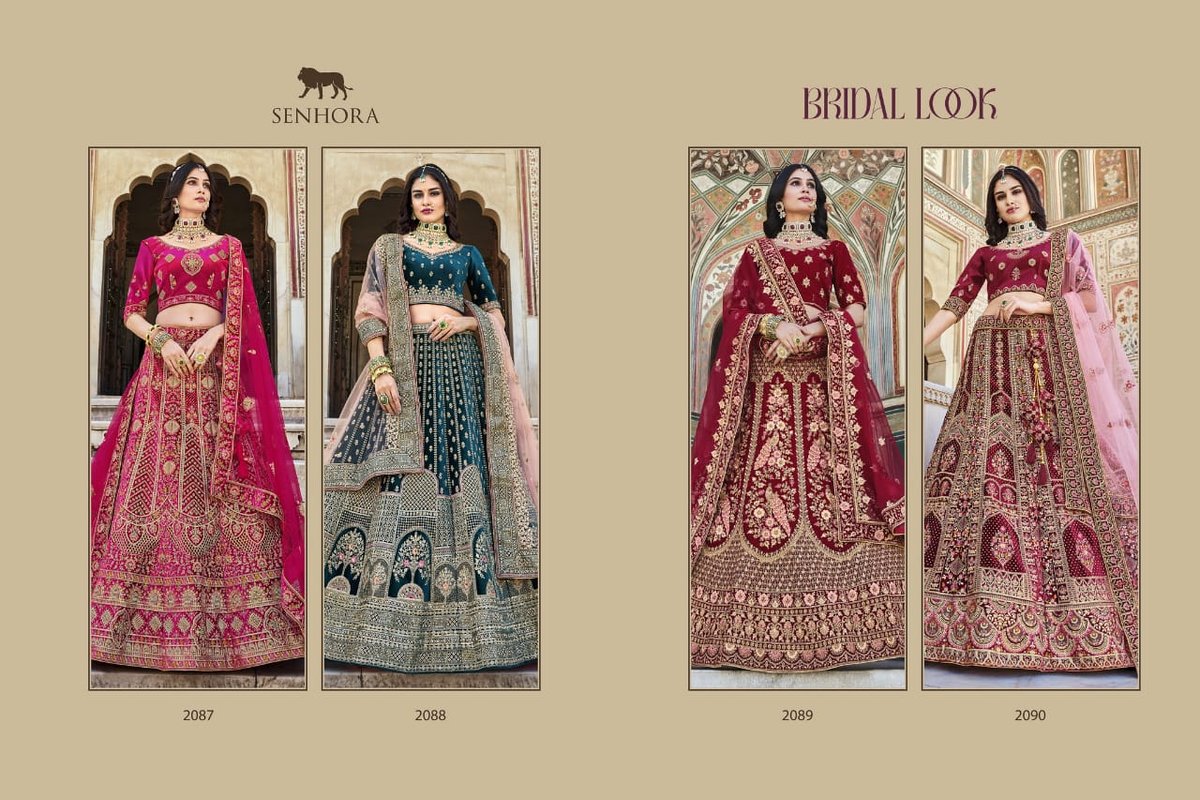 Senhora Dresses Bridal Look 2087-2090 Series 5