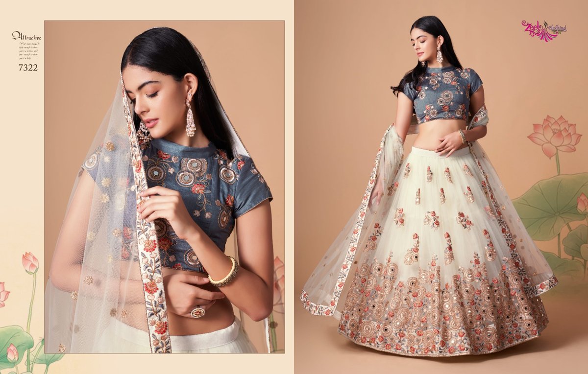 Zeel Clothing Neo Romantic Vol-3 7315-7326 Series 8