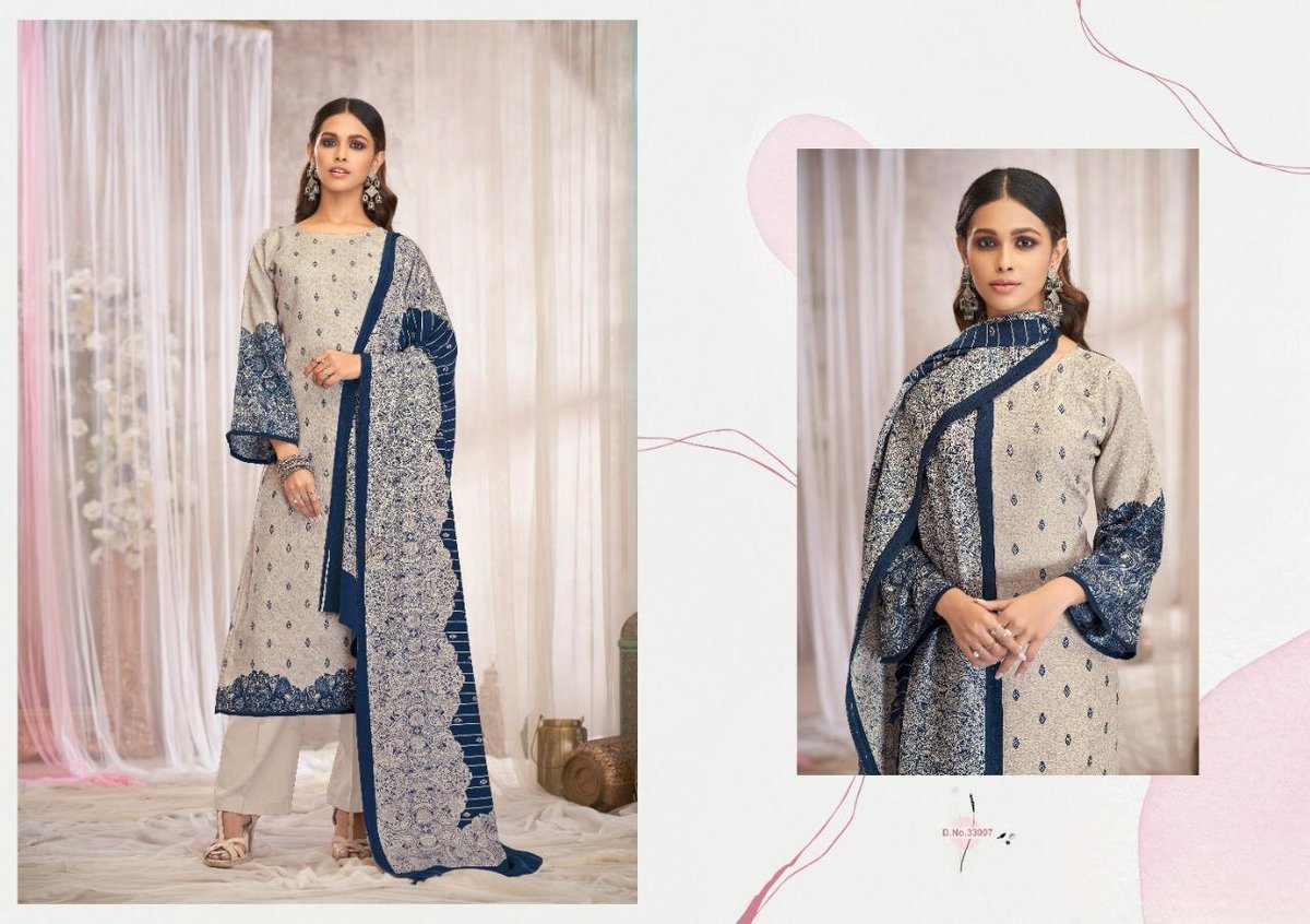 Ankit Textiles Silky 33001-33010 Series 7
