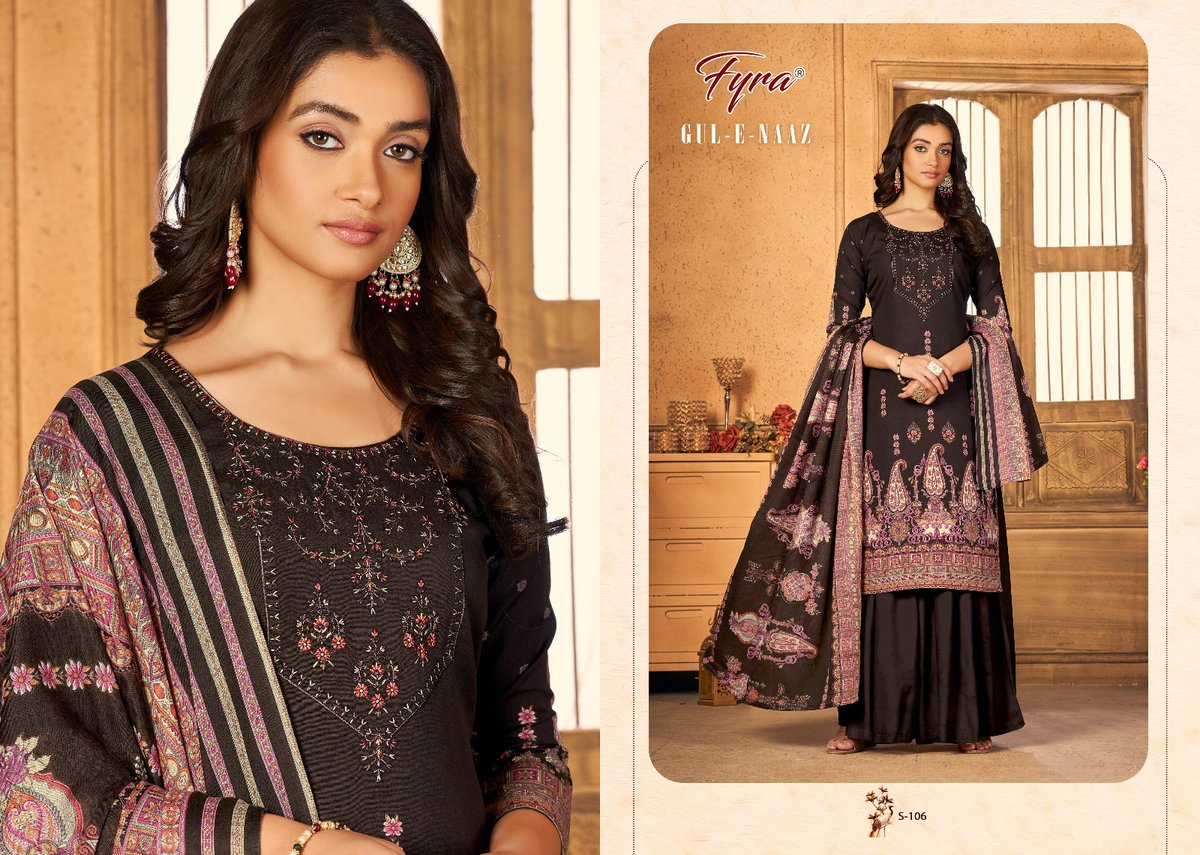 Alok Suit Fyra Gul-E-Naaz 101-110 Series 6