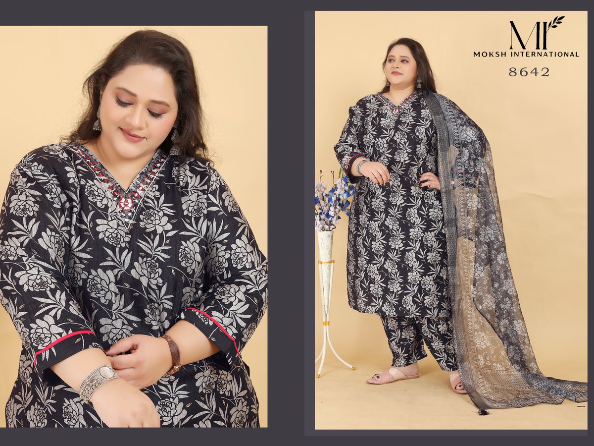 MOKSH BIG SIZE ANGLE VOL-02 8640 TO 8643 3