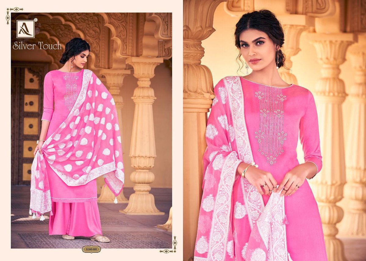 Alok Suits Silver Touch 545-001-545-008 Series 5