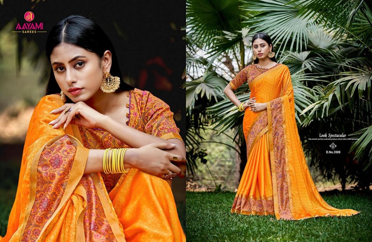 Aayami Saree Sakshi 3501-3514 Series 8