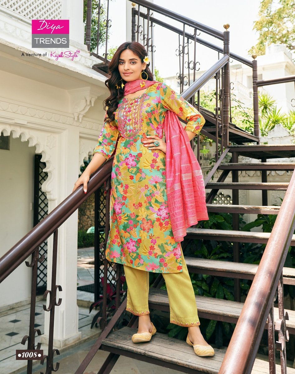 Diya Trends Sawariya Vol-1 1001-1008 Series 8