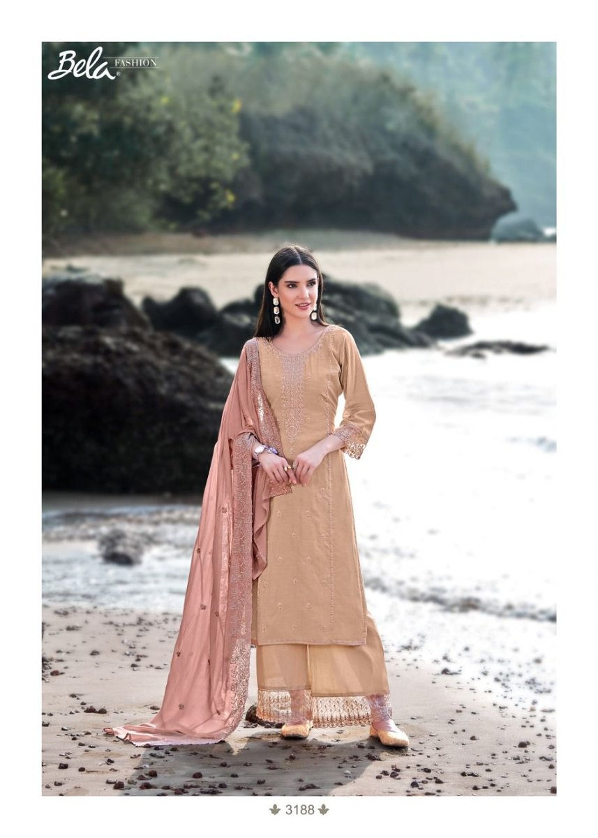 Bela Fashion Sharar 3186-3192 Series 3