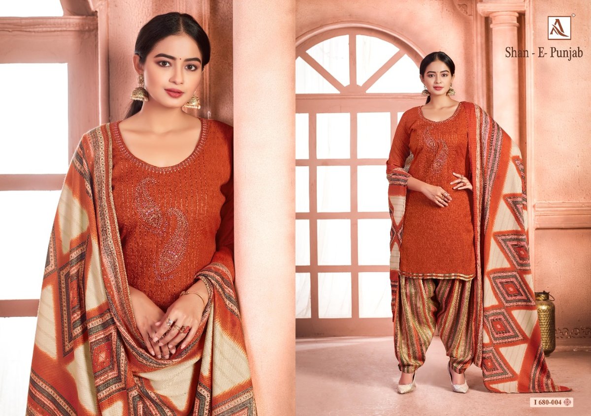 Alok Suits Shan E Punjab 680-001-680-010 Series 4