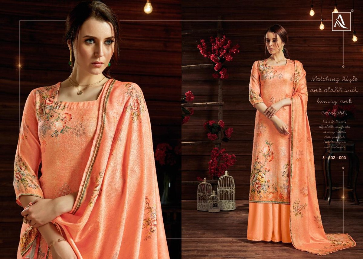 Alok Suits Aavika 502-001-502-008 Series 3