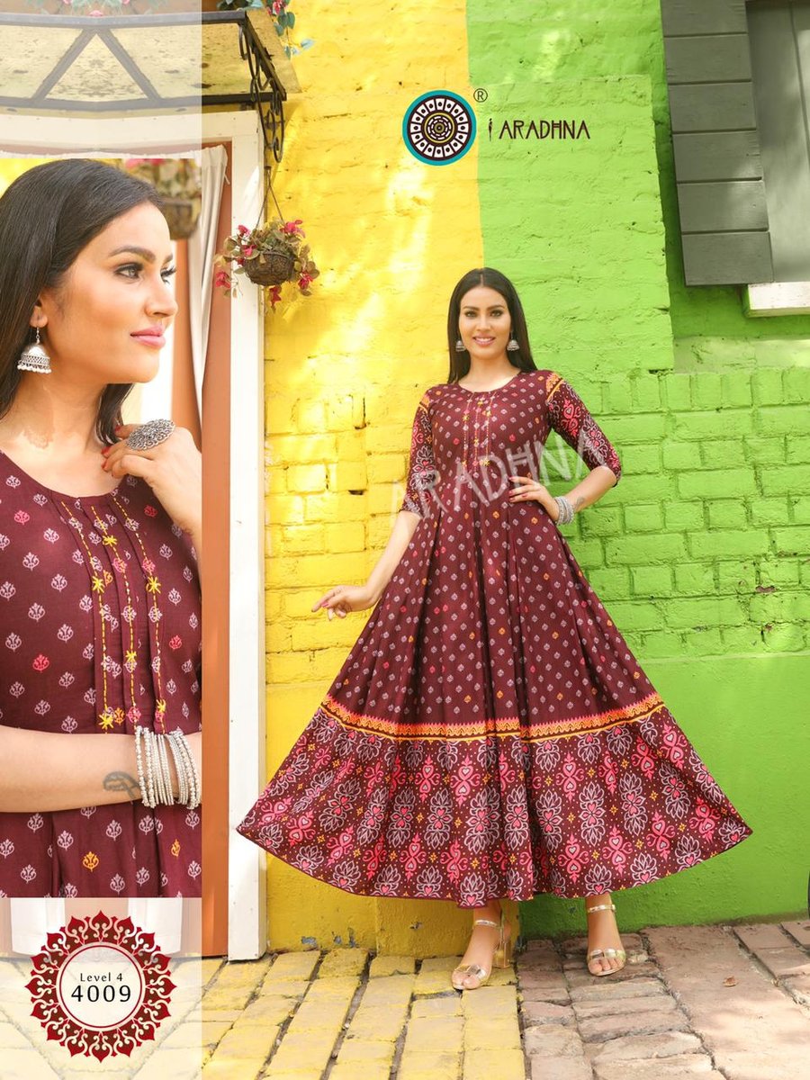 Aaradhana Fashion Level Vol-4 4001-4012 Series 9