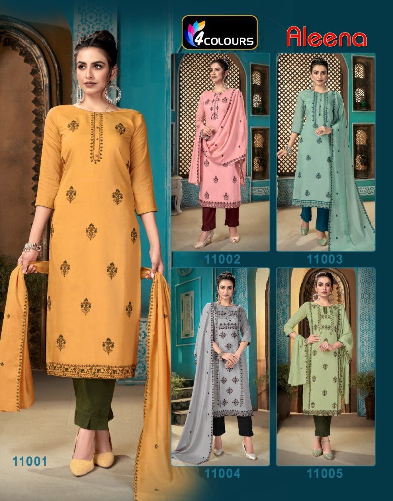 4 Colours Aleena 11001-11005 Series 6