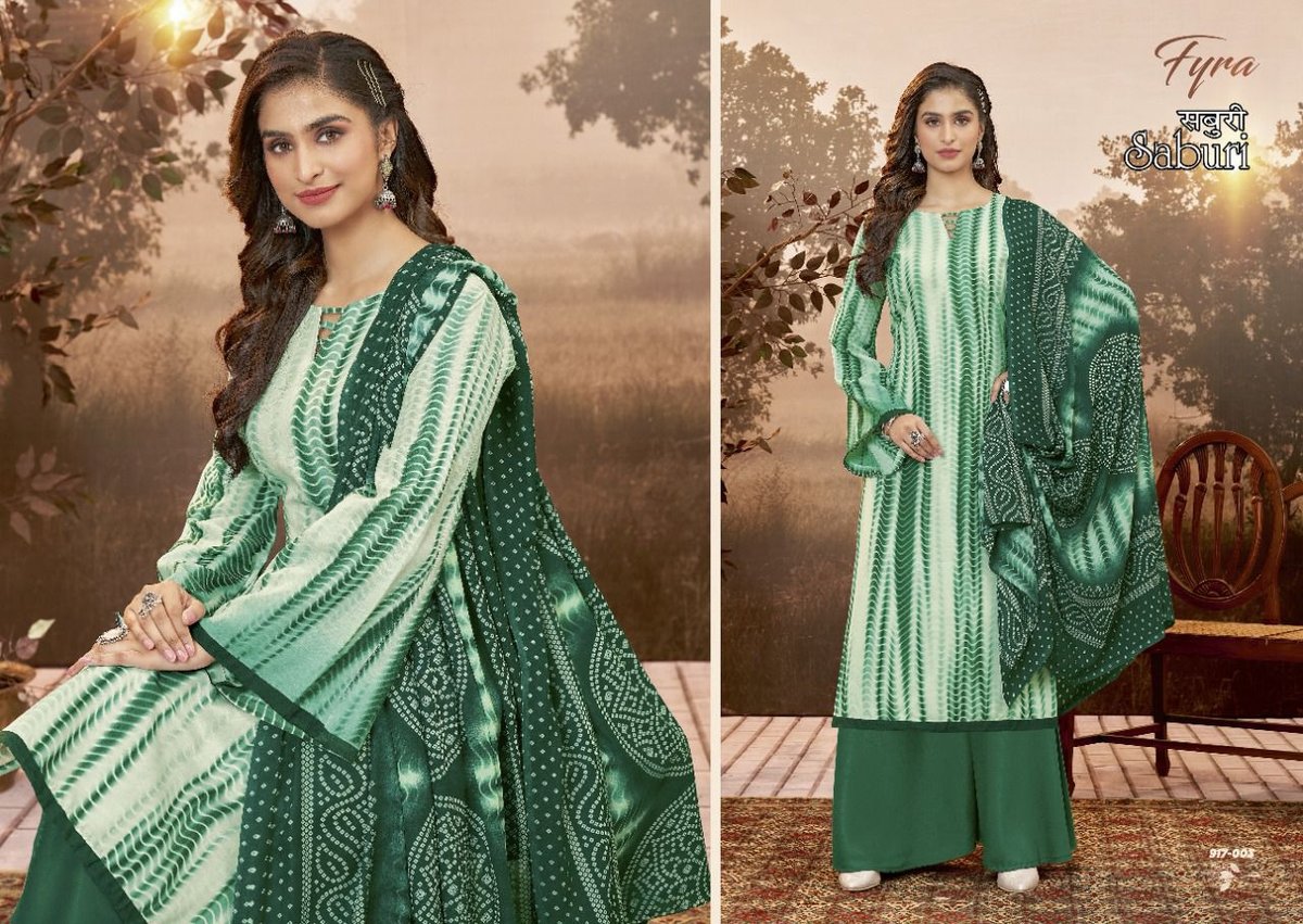Alok Suit Fyra Saburi 917-001 to 917-010 Series 3