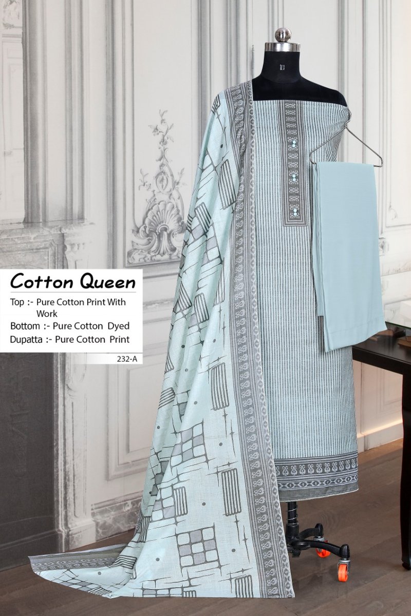 Bipson Prints Cotton Queen 232 Colors 1
