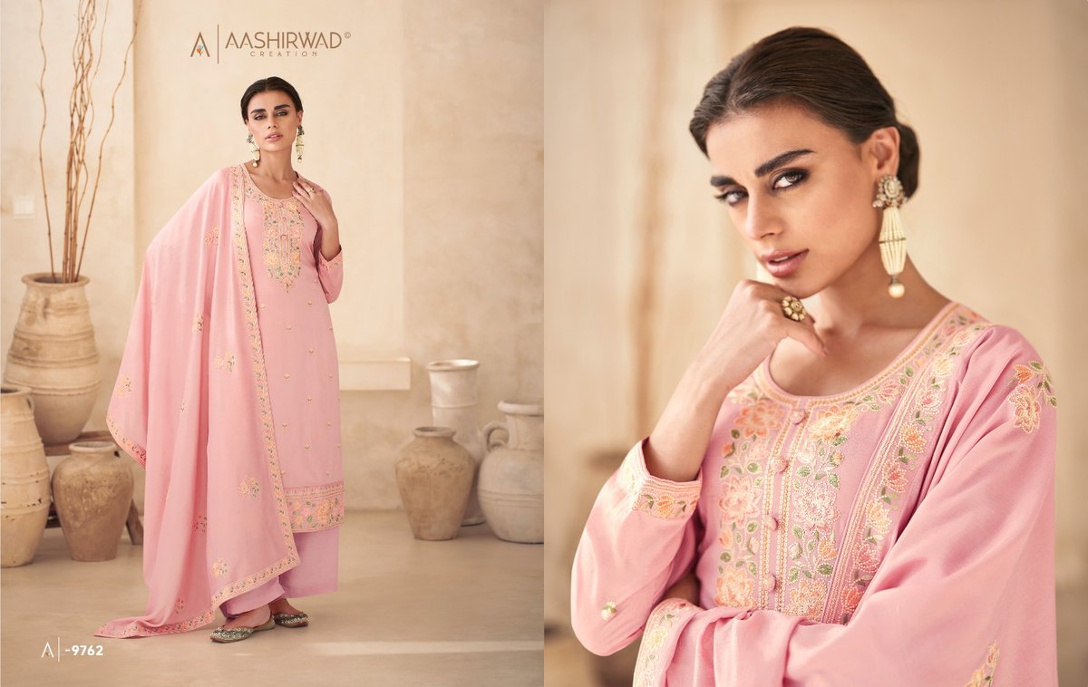 Aashirwad Creation Rasam 9761-9764 Series 2