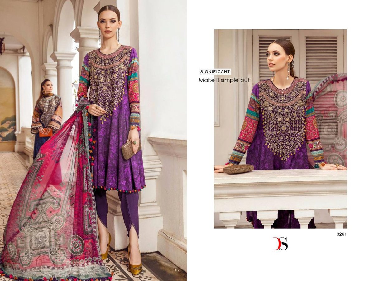 Deepsy Suit Maria.B M Prints Vol-5 3261-3267 Series 1