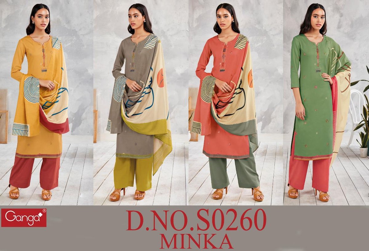 Ganga Minka 260 Colors 9