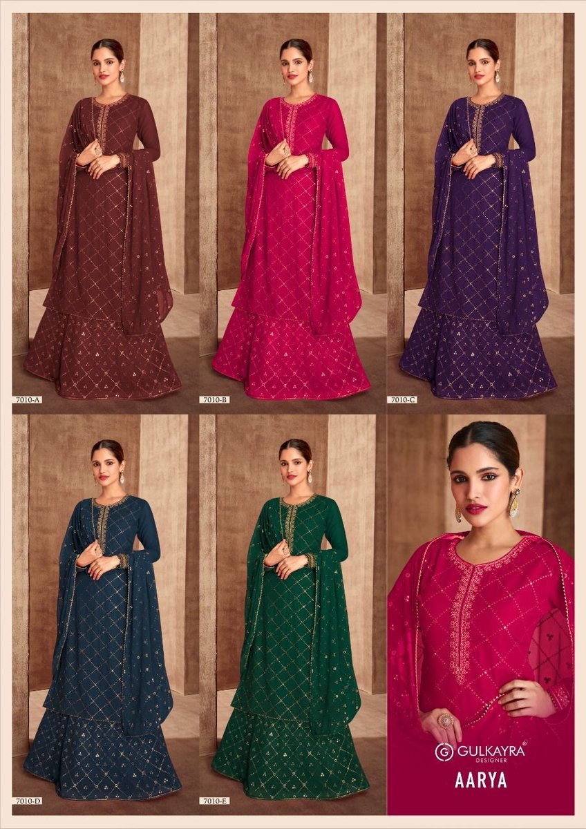 Gulkayra Designer Aarya 7010 Colors 6