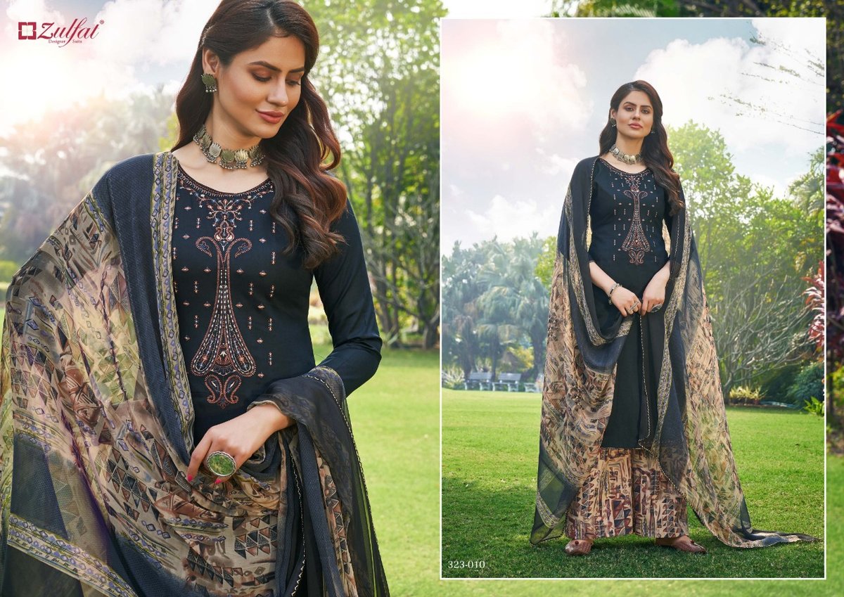 Belliza Designer Mohini 323-001 to 323-010 Series 10
