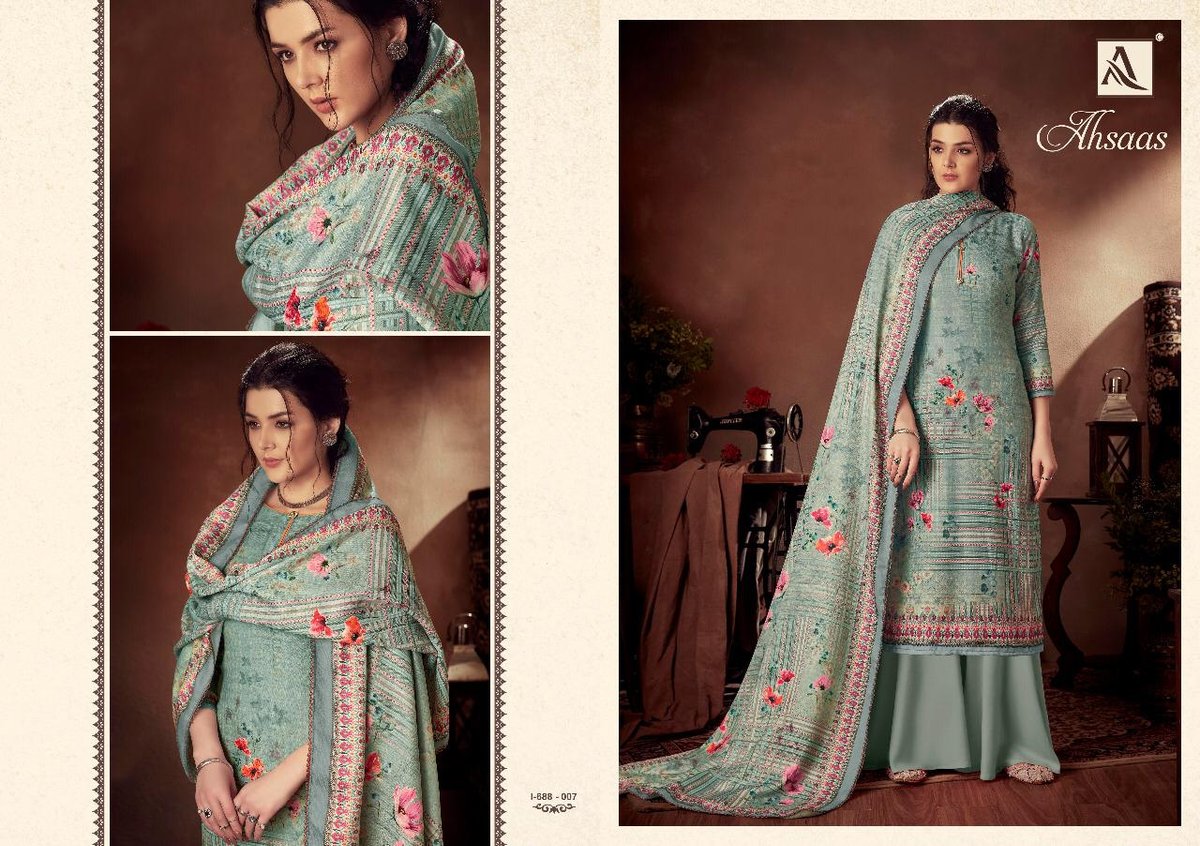 Alok Suits Ahsaas 688-001 to 688-010 Series 7