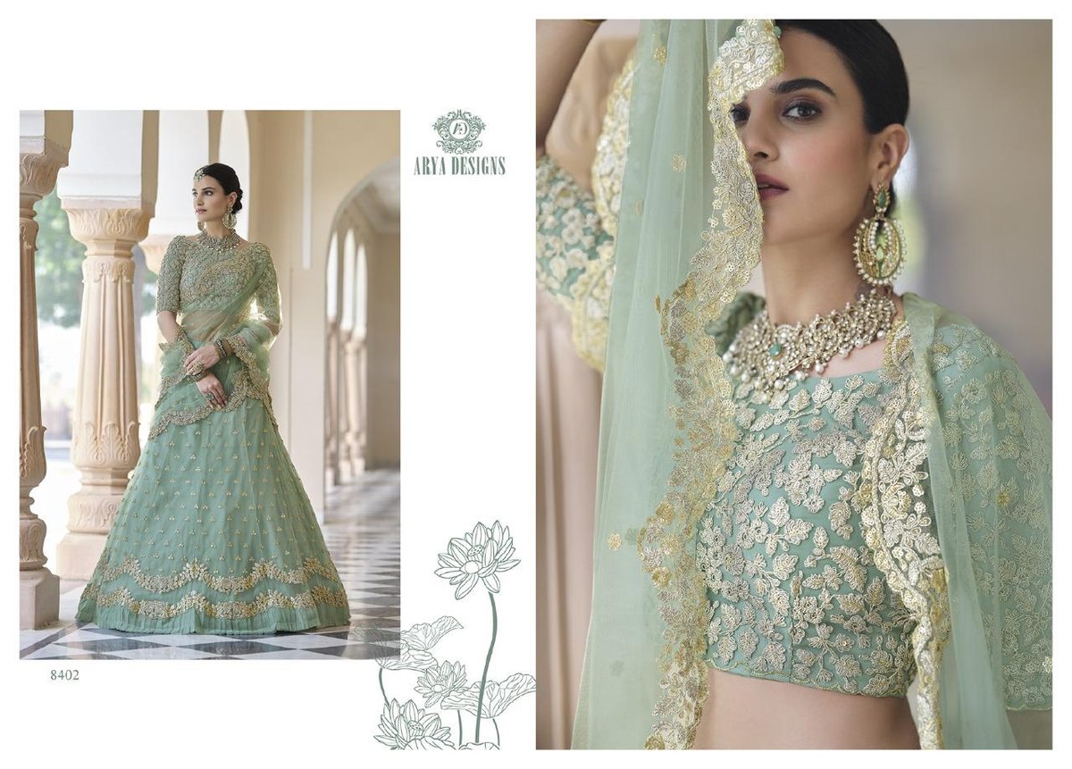 Arya Designs Cinderella Vol-11 8401-8408 Series 2
