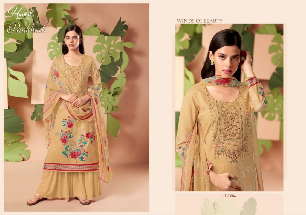 Harshit Fashion Pankhudi 1713-001 to 1713-010 Series 6