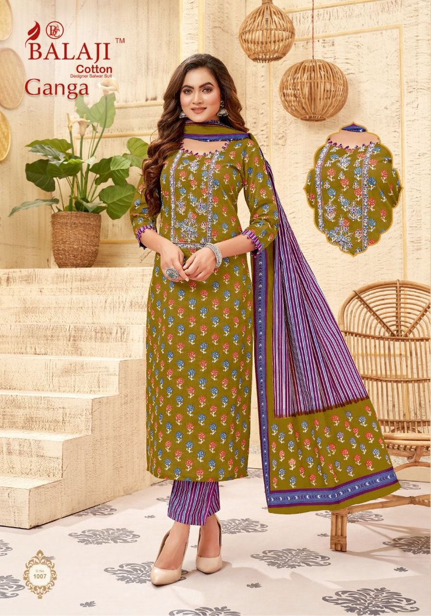 Balaji Cotton Ganga 1001-1012 Series 7