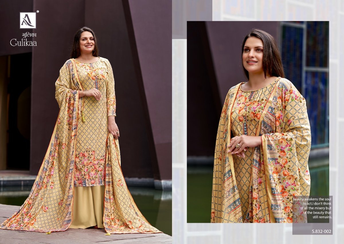 Alok Suits Gulikaa 832-001 to 832-008 Series 2