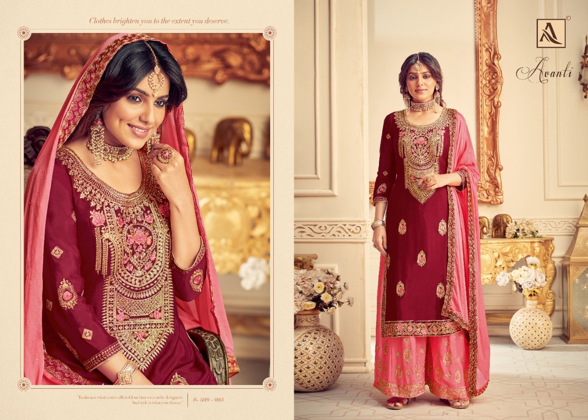 Alok Suits Avanti 509-001-509-008 Series 3
