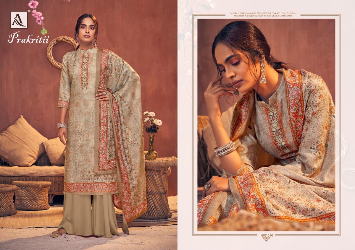 Alok Suits Prakritii 667-001-667-010 Series 10