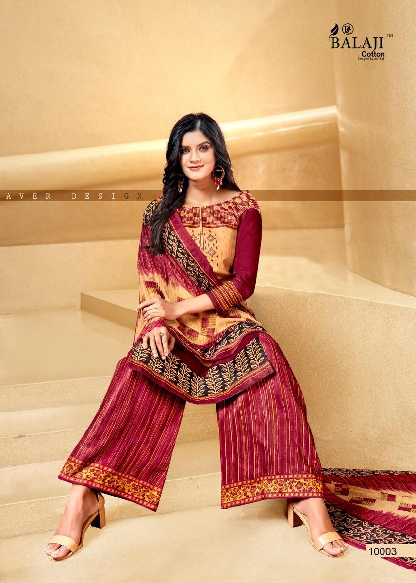 Balaji Cotton Arnika Vol-10 10001-10012 Series 3