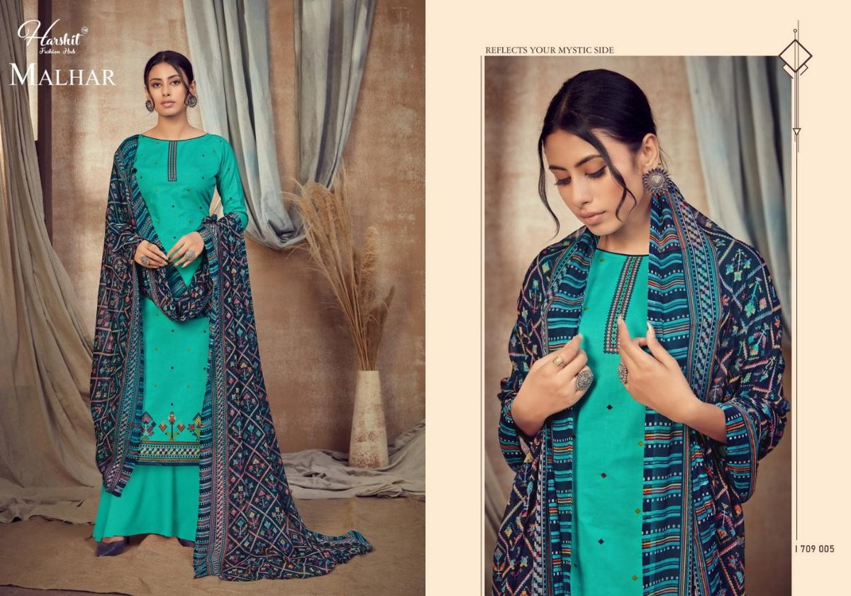 Harshit Fashion Malhar 1709-001 to 1709-010 Series 5
