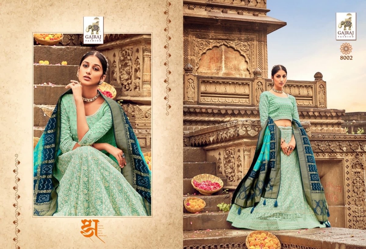 Gajraj Fashion Lehenga 8001-8006 Series 2