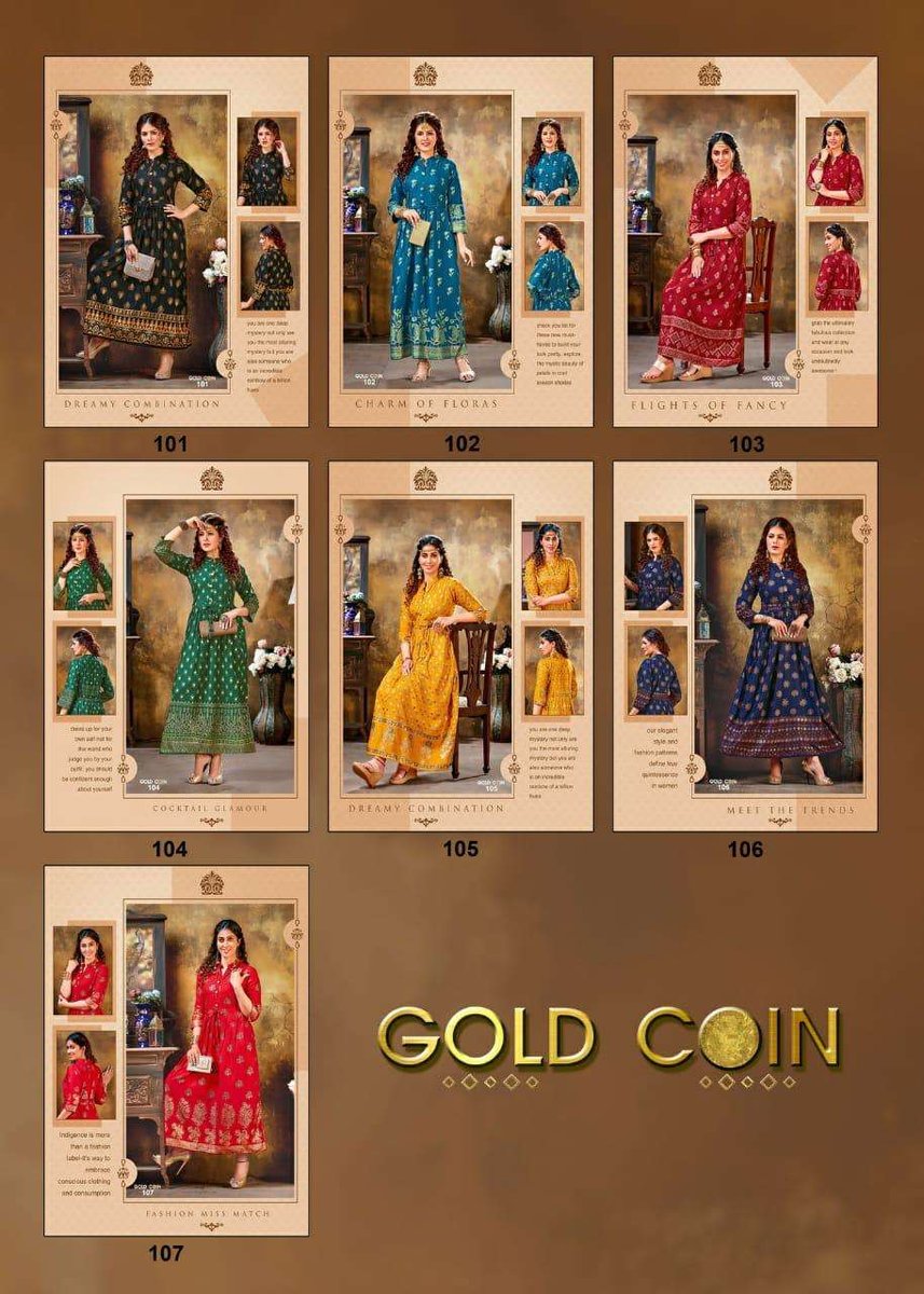 Fashion Talk Gold Coin 101-107 Series 8