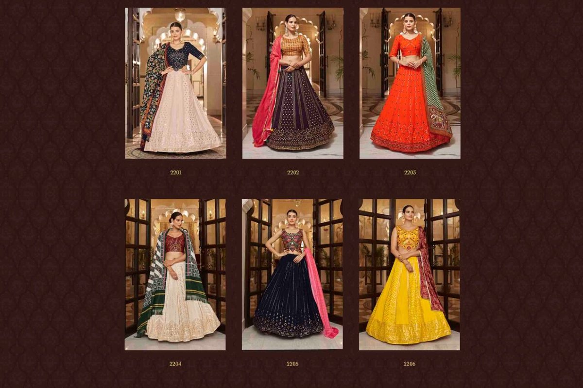 Shubhkala Bridesmaid Vol-24 2201-2206 Series 7