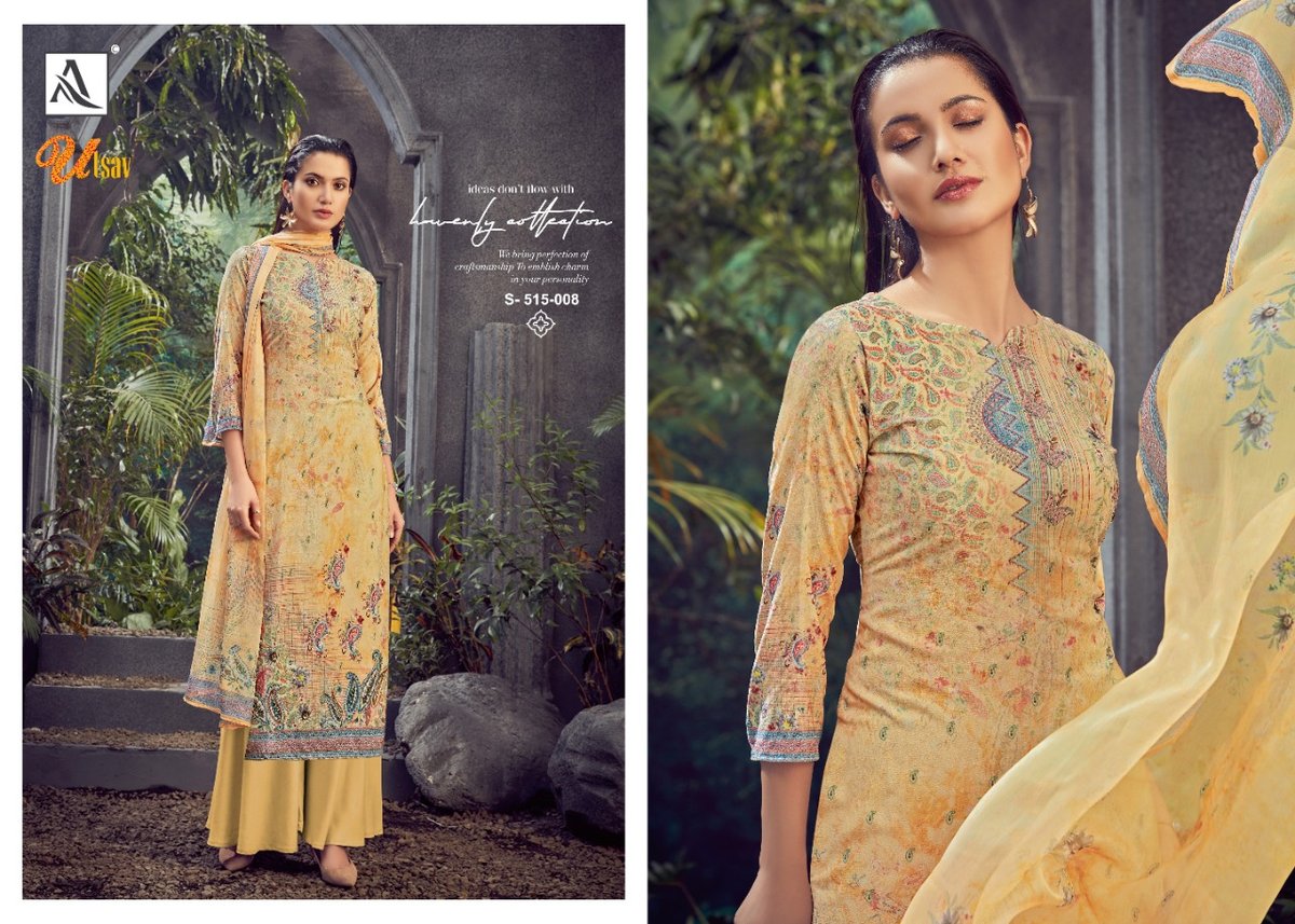 Alok Suits Utsav 515-001-515-008 Series 8