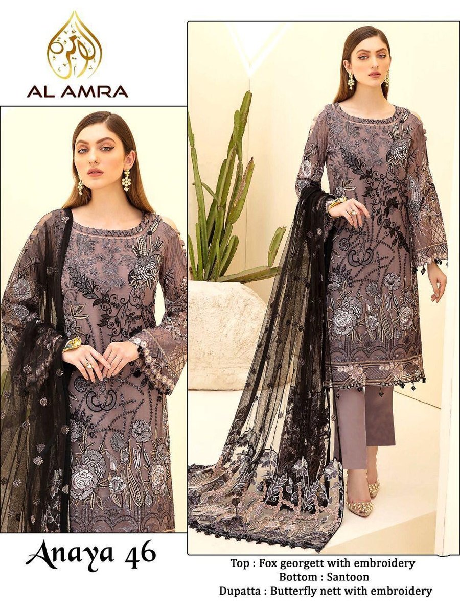 AL Amra Aanaya Lawn ZF-64 Design 1