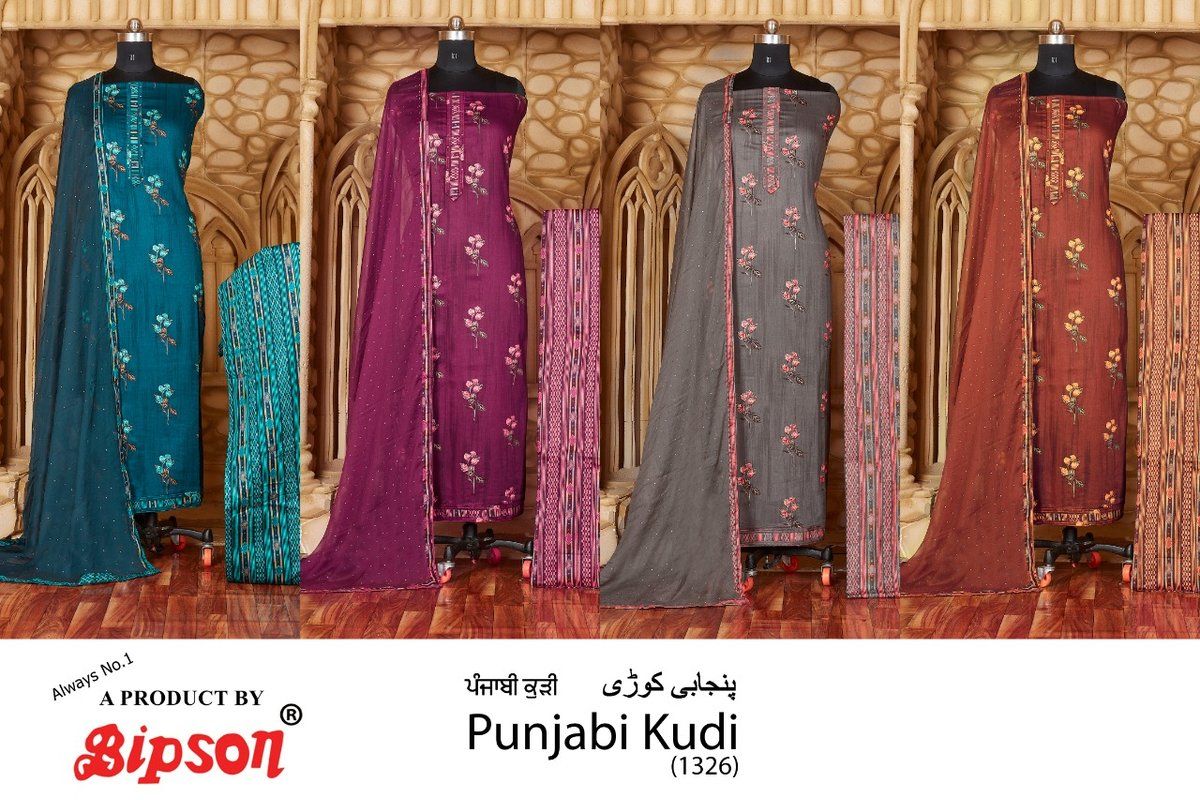 Bipson Prints Punjabi Kudi 1326 Colors 5