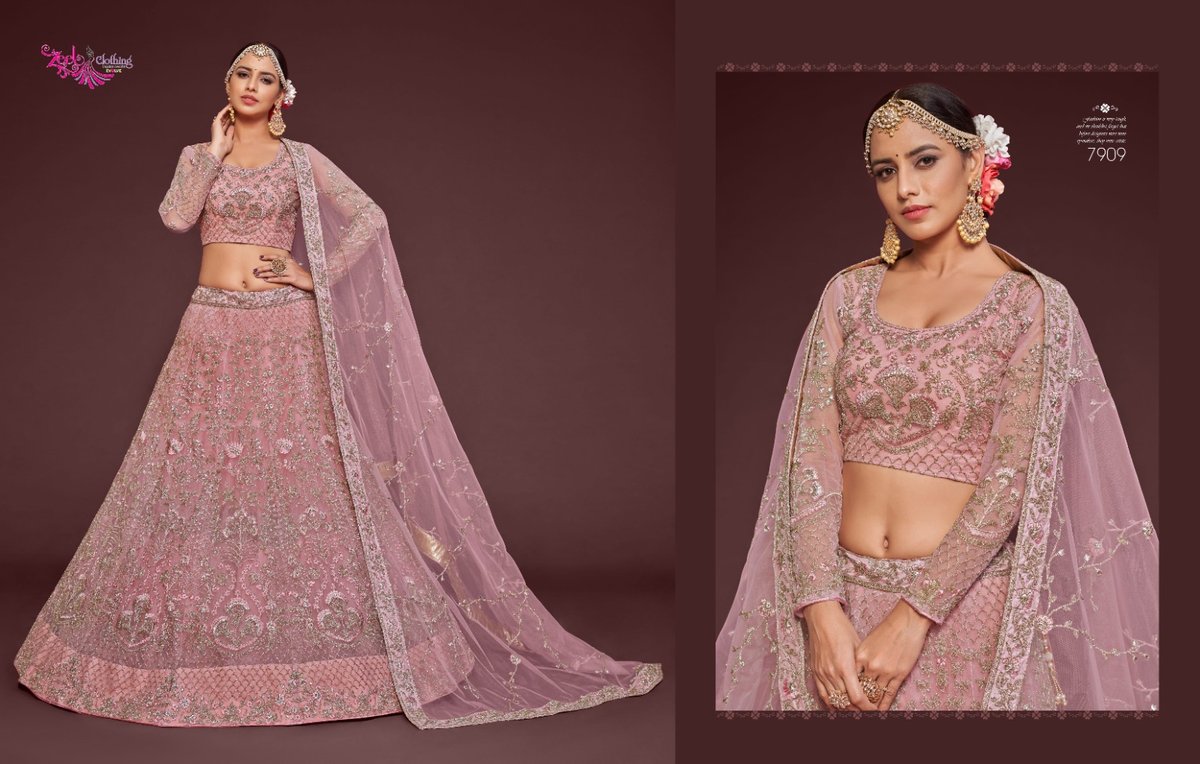 Zeel Clothing The Shimmers Vol-1 7901-7909 Series 9